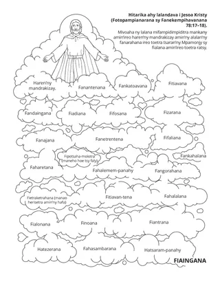 pejin’ny asa atao: Hitari-dalana ahy i Jesoa Kristy