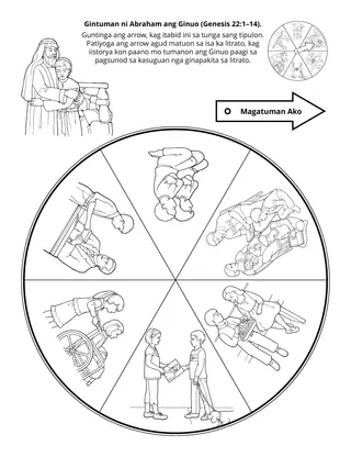 Pahina sang aktibidades sang Primary: Gintuman ni Abraham ang Ginuo