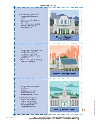 Σελίδα PDF με εικονογραφήσεις ναών