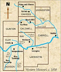 map of Missouri