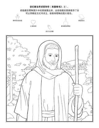 初级会活动页：你们都当寻求耶和华