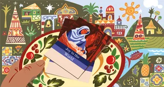 imágenes tropicales de la Navidad