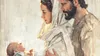Joseph and Mary with the infant Jesus