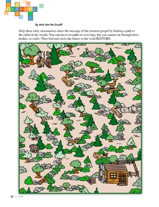 finding a path to the cabin activity