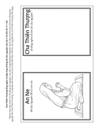 Trang sinh hoạt cho Hội Thiếu Nhi: Cha Thiên Thượng lắng nghe và đáp ứng lời cầu nguyện của tôi