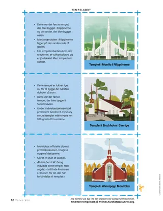 PDF-side med illustrationer af templer