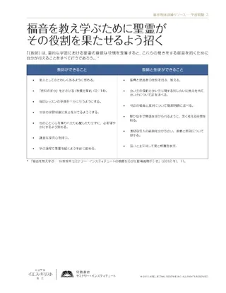 handout, Inviting the Holy Ghost to Fulfill His Role in Gospel Teaching and Learning