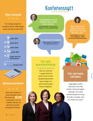 Page from the May 2022 Friend Magazine.