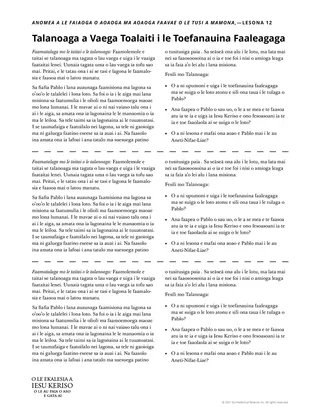 tufaaga a le faiaoga