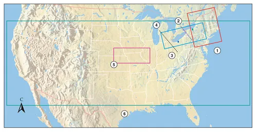 обзорная карта