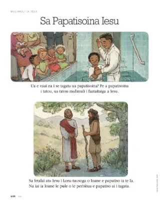 Jesus Was Baptized 1