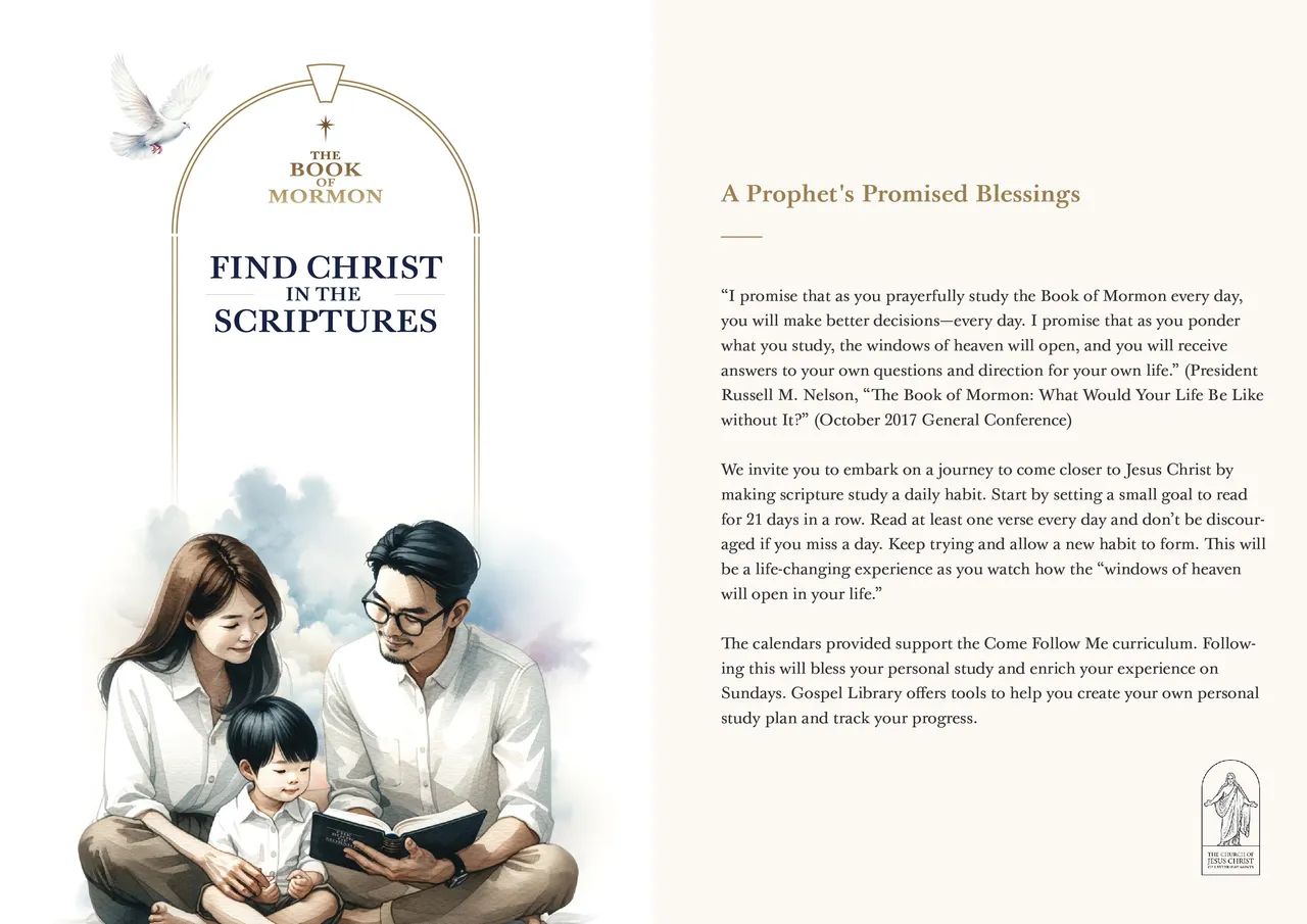 Find Christ In The Scriptures campaign calendar