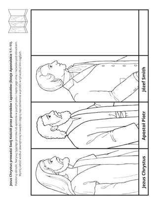 strona z zadaniami: Jezus Chrystus prowadzi Swój Kościół poprzez proroków i apostołów