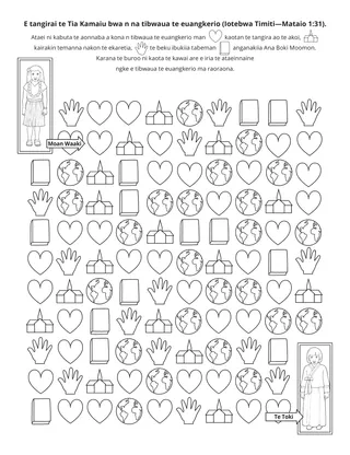 te iteraniba ibukin waaki ni kakukurei: te Tia Kamaiu e tangirai bwa na tibwaa te euangkerio