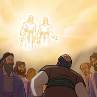 Stephen has a vision of Heavenly Father and Jesus Christ.