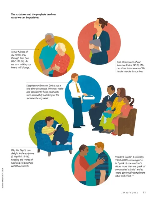 examples of being positive