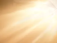 Light streaming across a yellowish brown background.