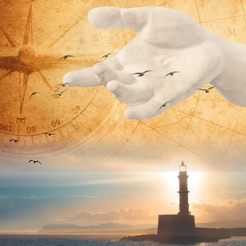 hand from Christus statue