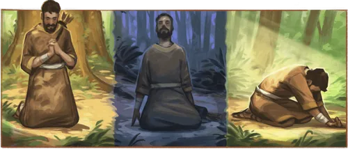 Enosh beder hele natten igennem