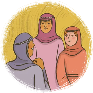 Naomi, Ruth, and Orpah