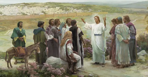 Jesus Christ with the Apostles