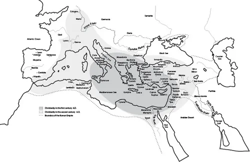 map, early Christianity