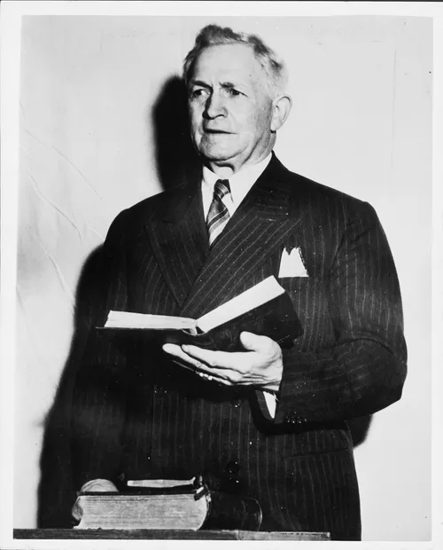 President McKay teaching