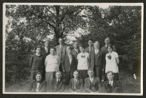 John A. Widtsoe with members