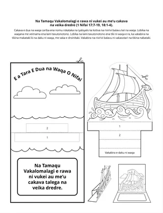 tabana ni itaviqaravi: Na Tamaqu Vakalomalagi e rawa ni vukei au meu cakava na veika dredre.