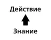 действие, проистекающее из знания