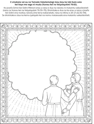 draunipepa ni itaviqaravi: au sa rawa ni bula vata kei na Tamada Vakalomalagi ena matanitu vakasilesitieli