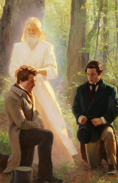 Restoration of the Aaronic Priesthood