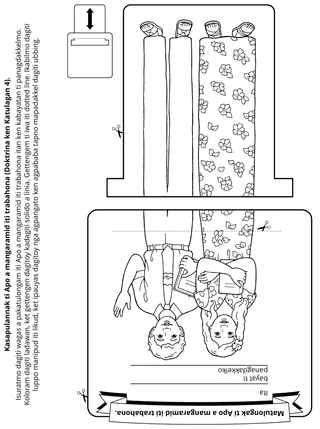 panid ti aktibidad: Makatulongak a mangaramid iti trabaho ti Apo