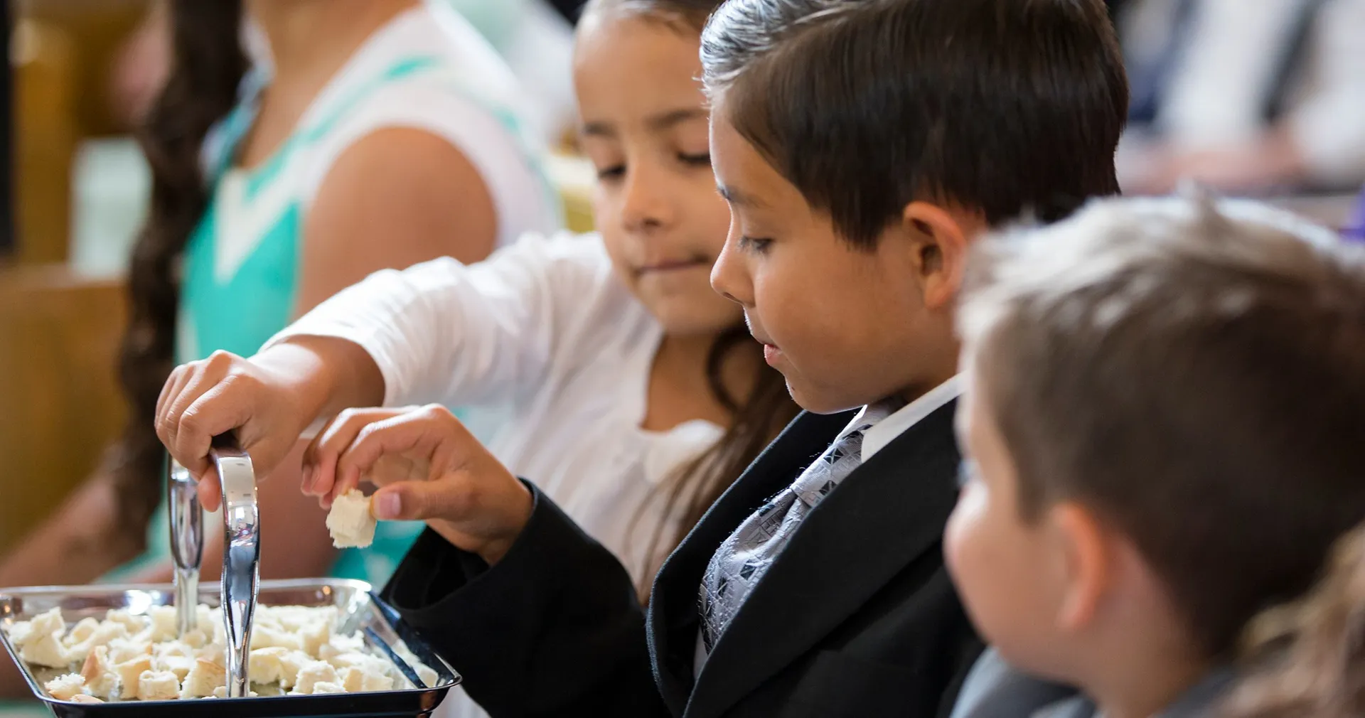 Partake of sacrament