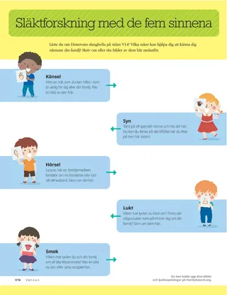 Family History in Five Senses