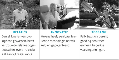 Drie voorbeelden van concurrentievoordelen