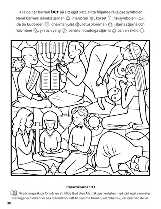 Eleventh Article of Faith coloring page