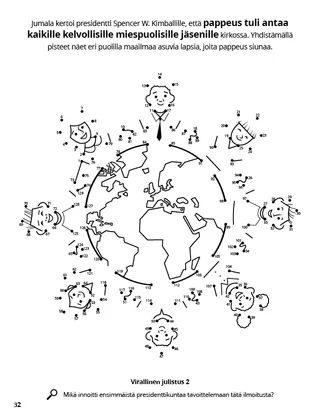 Priesthood for All Worthy Men coloring page