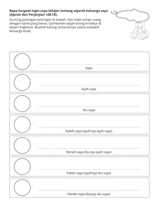 halaman kegiatan untuk anak-anak