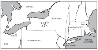 map, northeastern U.S.