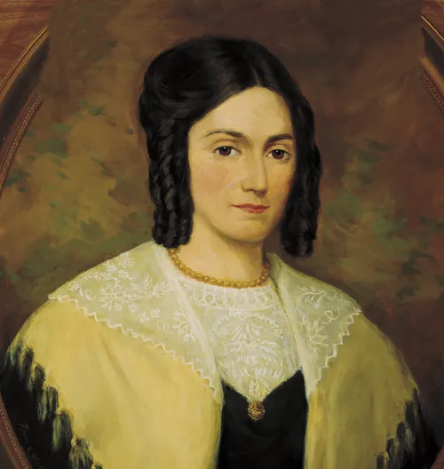 Portrait painting of Emma Smith