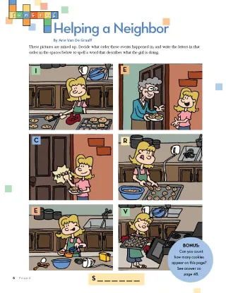 baking cookies puzzle