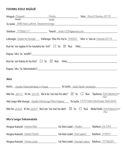 application example page 1