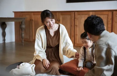 parents with toddler