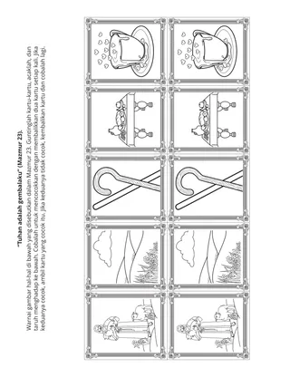Halaman kegiatan Pratama: Tuhan adalah Gembalaku
