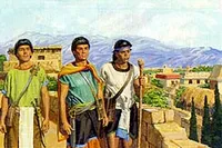 Aaron teaches Lamoni’s father