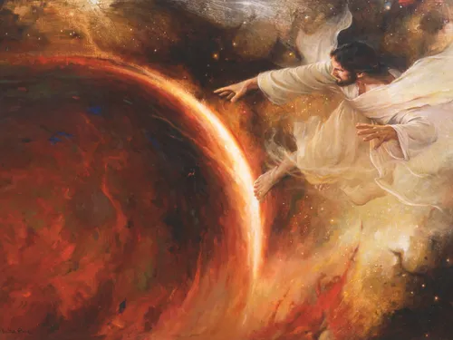 耶和華創造大地（耶穌基督創造大地和諸天）