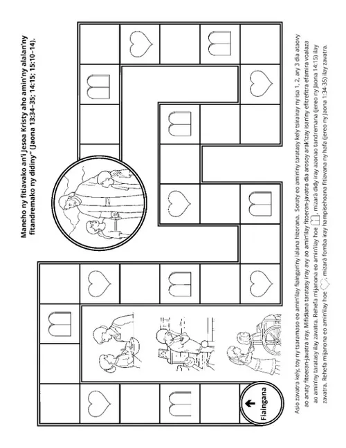 pejin’ny asa atao: mitandrina ireo didy