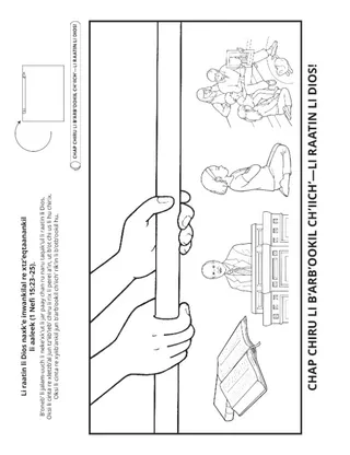 perel re kok’ k’anjel: li raatin li Dios nikinixtenq’a chixq’axb’al ru li aaleek