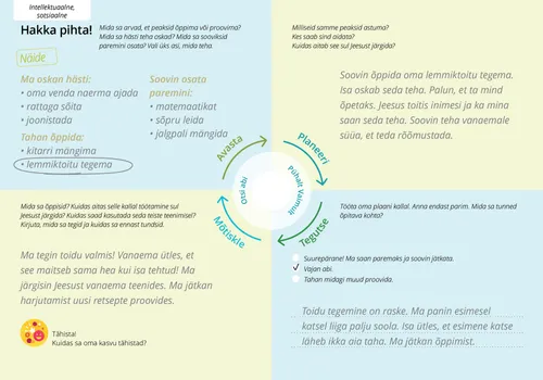 Täidetud blanketi näidis